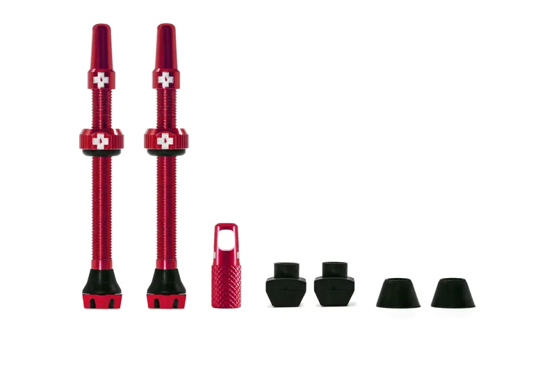 Muc-Off Tubeless Valves in Red-1